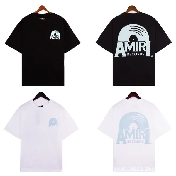Amiri Bold Logo Neon Green T-Shirt - 36