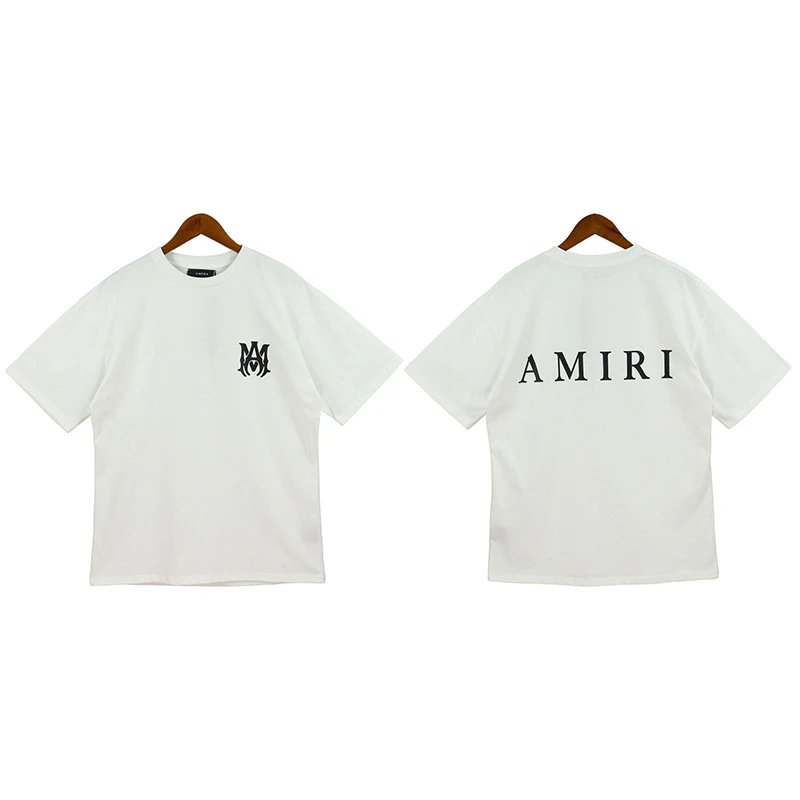 Amiri MA Logo Back Print Tee White