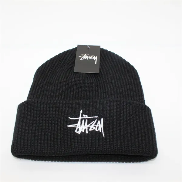 Stüssy Classic Logo Beanie Beige - 3