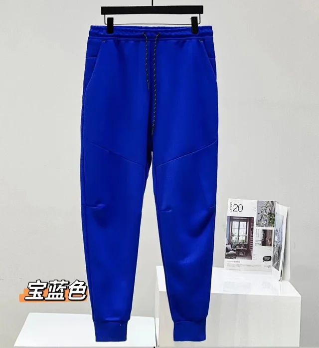 Unbranded Trousers Drawstring jogger with zip pockets and cuffed hems product detail image 3
