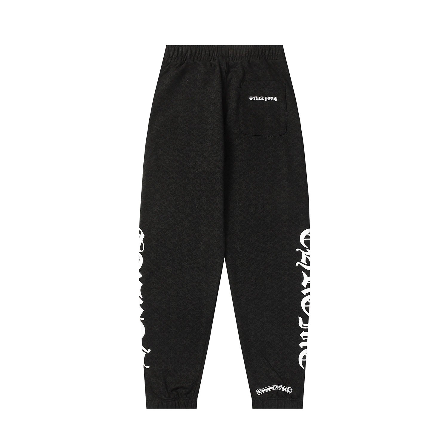 Chrome Hearts Flame Print Sweatpants Gray - 7