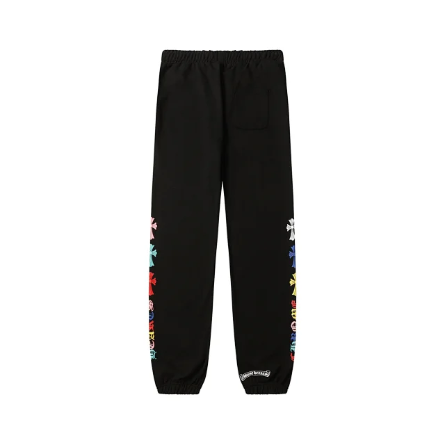 Chrome Hearts Trousers Drawstring jogger sweatpants with graphic prints product detail image 15