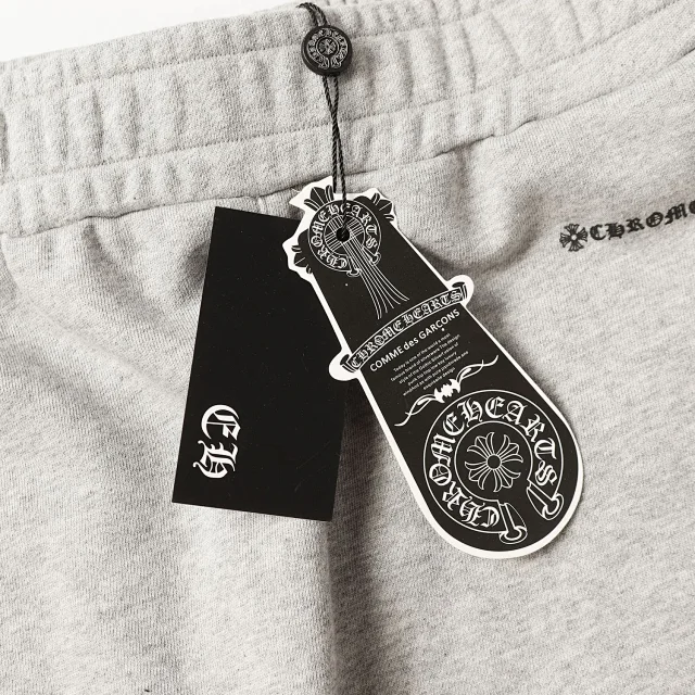 Chrome Hearts Trousers Drawstring jogger sweatpants with graphic prints product detail image 24