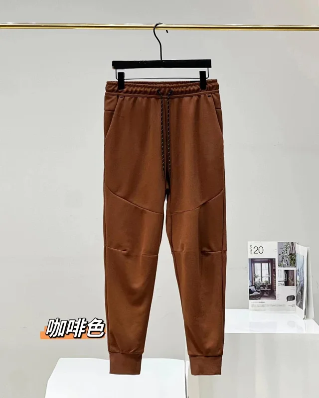Unbranded Trousers Drawstring jogger with zip pockets and cuffed hems product detail image 8