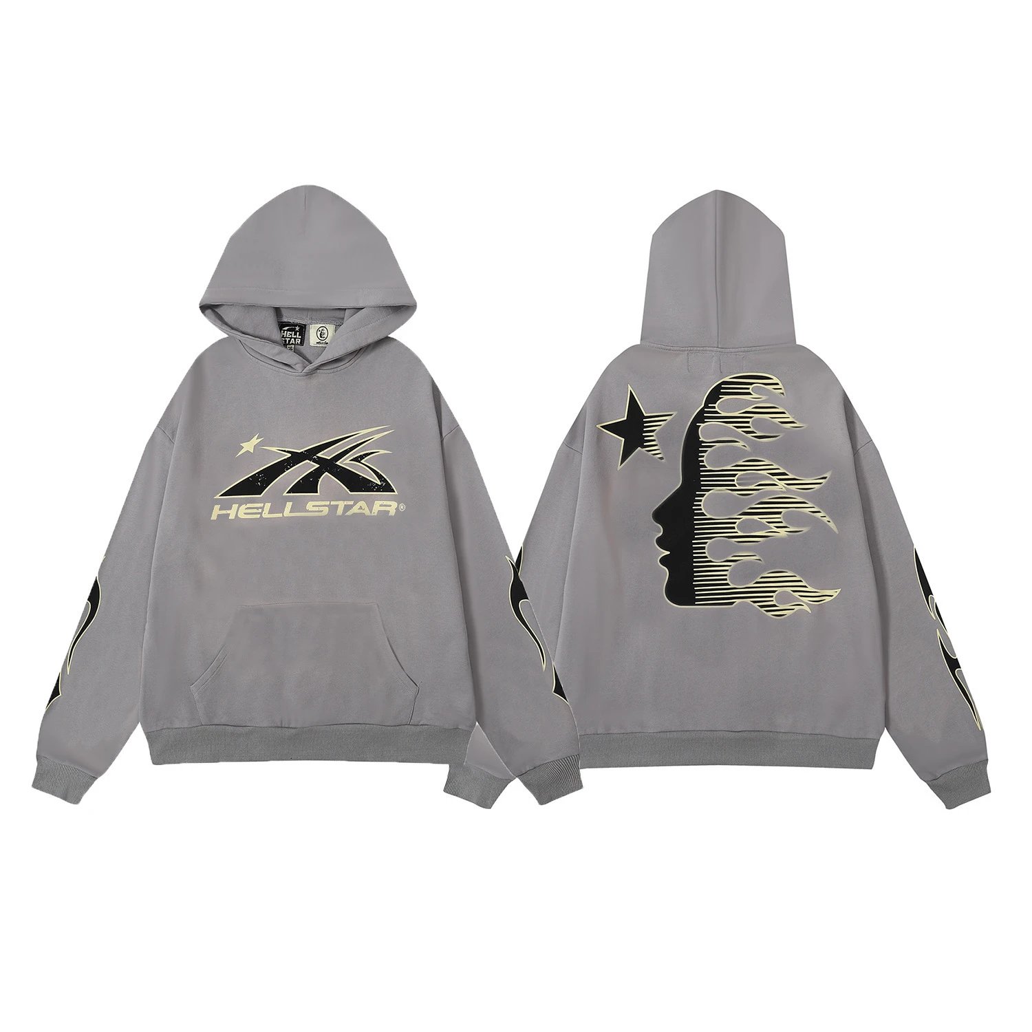 [Pure Cotton Hoodie] DY-w09 Dark Gray