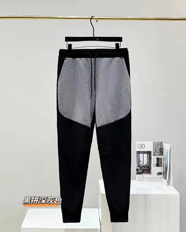 Unbranded Trousers Drawstring jogger with zip pockets and cuffed hems product detail image 6