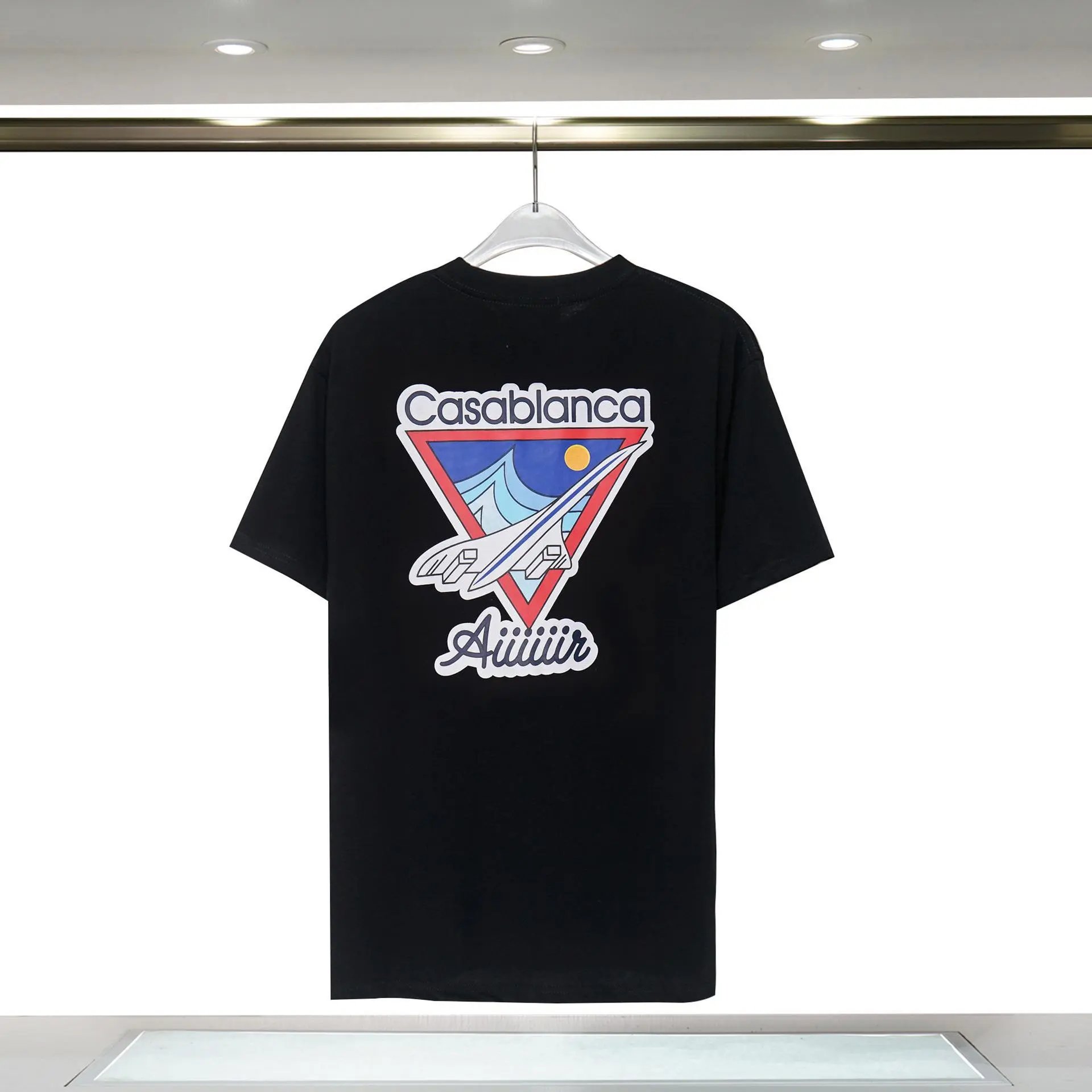 Casablanca Aiiiiiir T-Shirt Black
