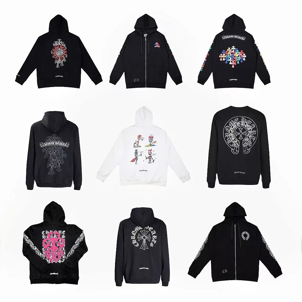 Cross hooded zipper jacket - CY