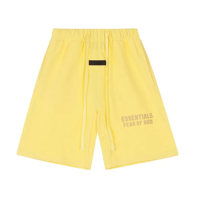 Fear of God Shorts ESSENTIALS drawstring logo product detail image 25