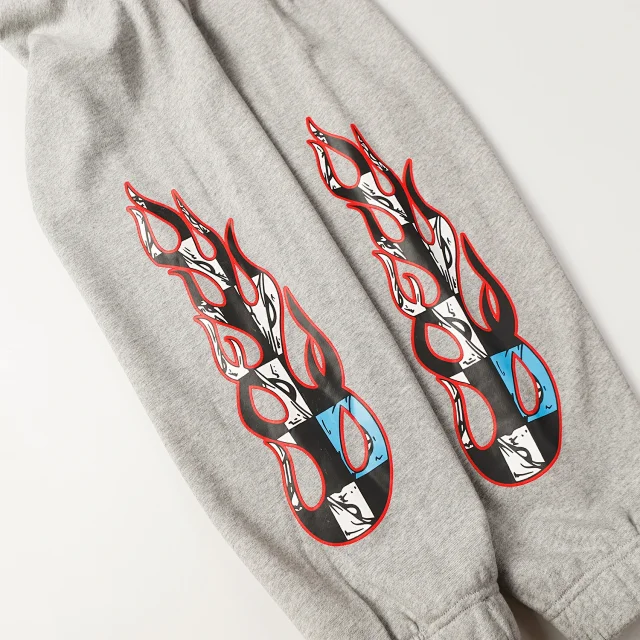 Chrome Hearts Trousers Drawstring jogger sweatpants with graphic prints product detail image 23