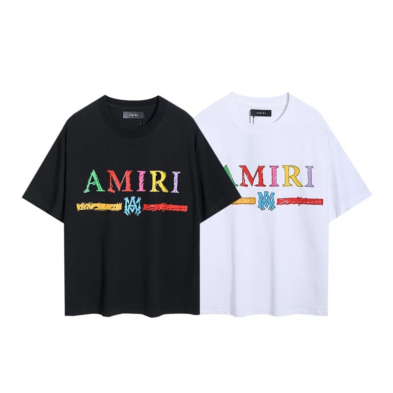 Amiri Bold Logo Black T-Shirt - 4
