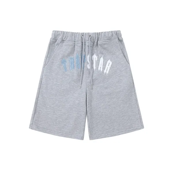 Pandora x Design Gray Graphic Print Sweat Shorts - 38