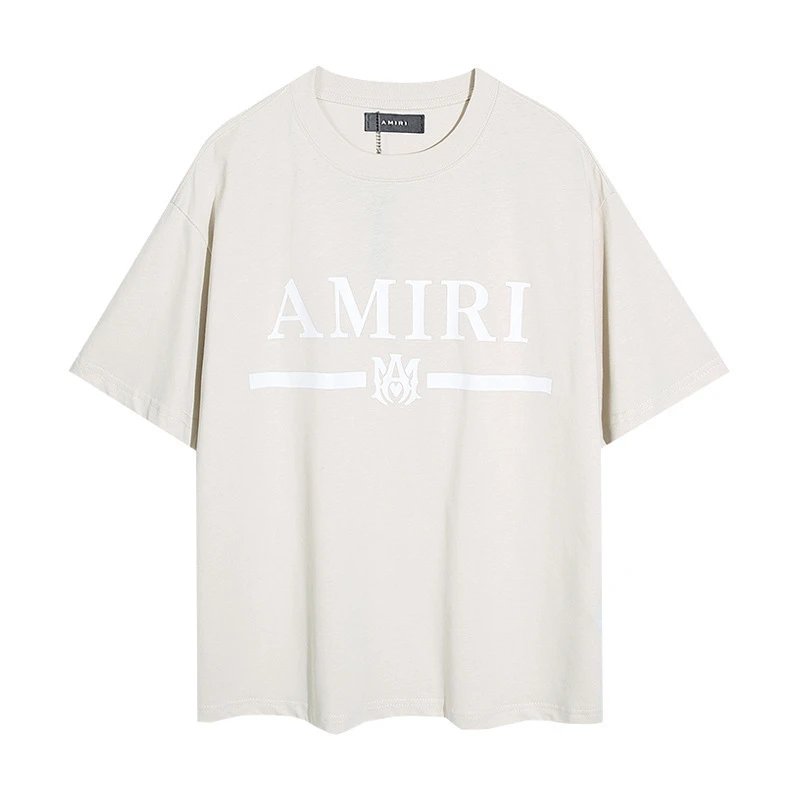 Amiri MA Bar Logo Tee Cream