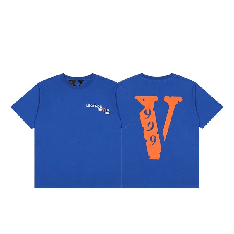 Vlone Legends Never Die T-Shirt Blue