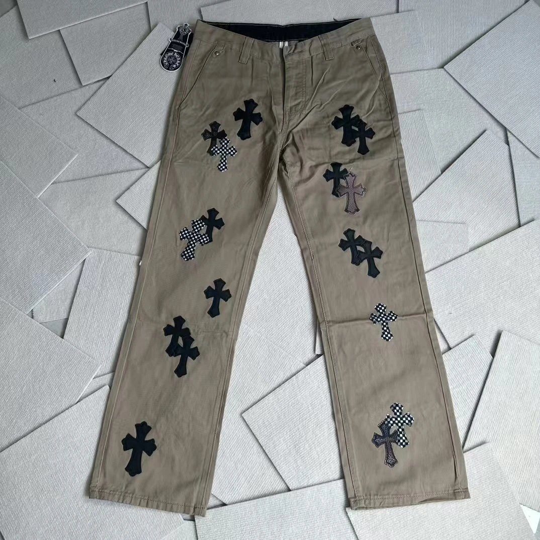 Khaki patchwork