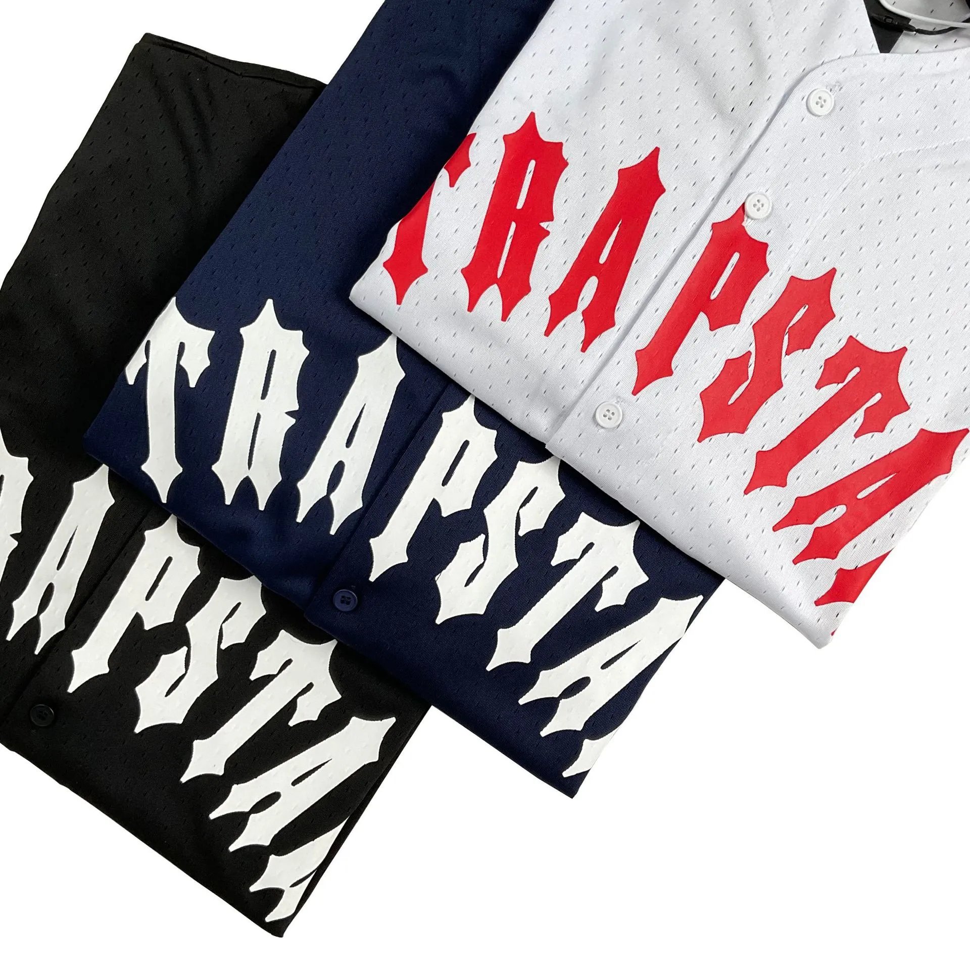 Trapstar Baseball Jersey Navy - 9