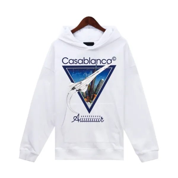 Casablanca Casa Blanca Graphic Hoodie Black - 21