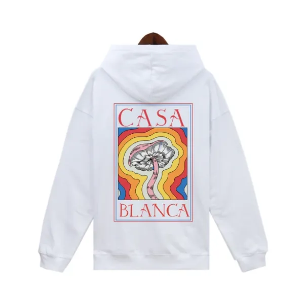 Casablanca Casa Blanca Graphic Hoodie Black - 30