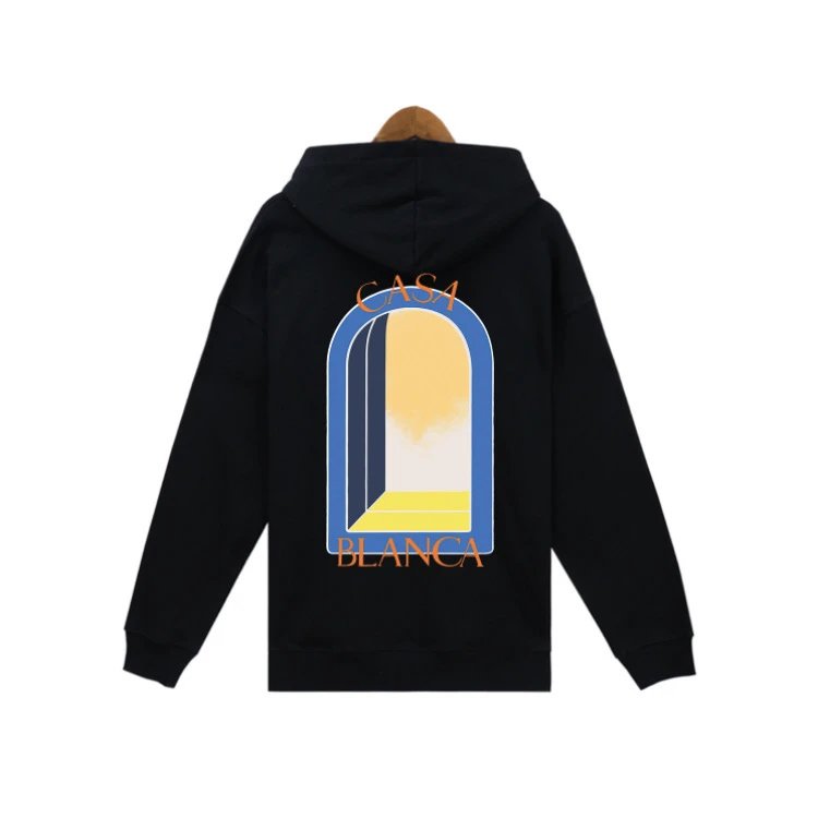 Casablanca Tennis Club Court Hoodie White Green