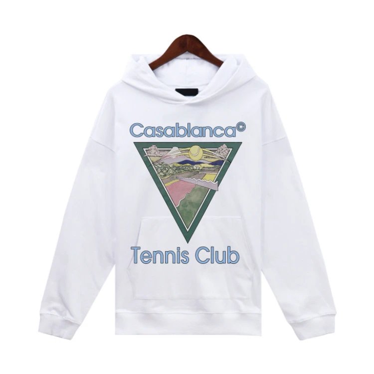 Casablanca Mushroom Psychedelic Hoodie White