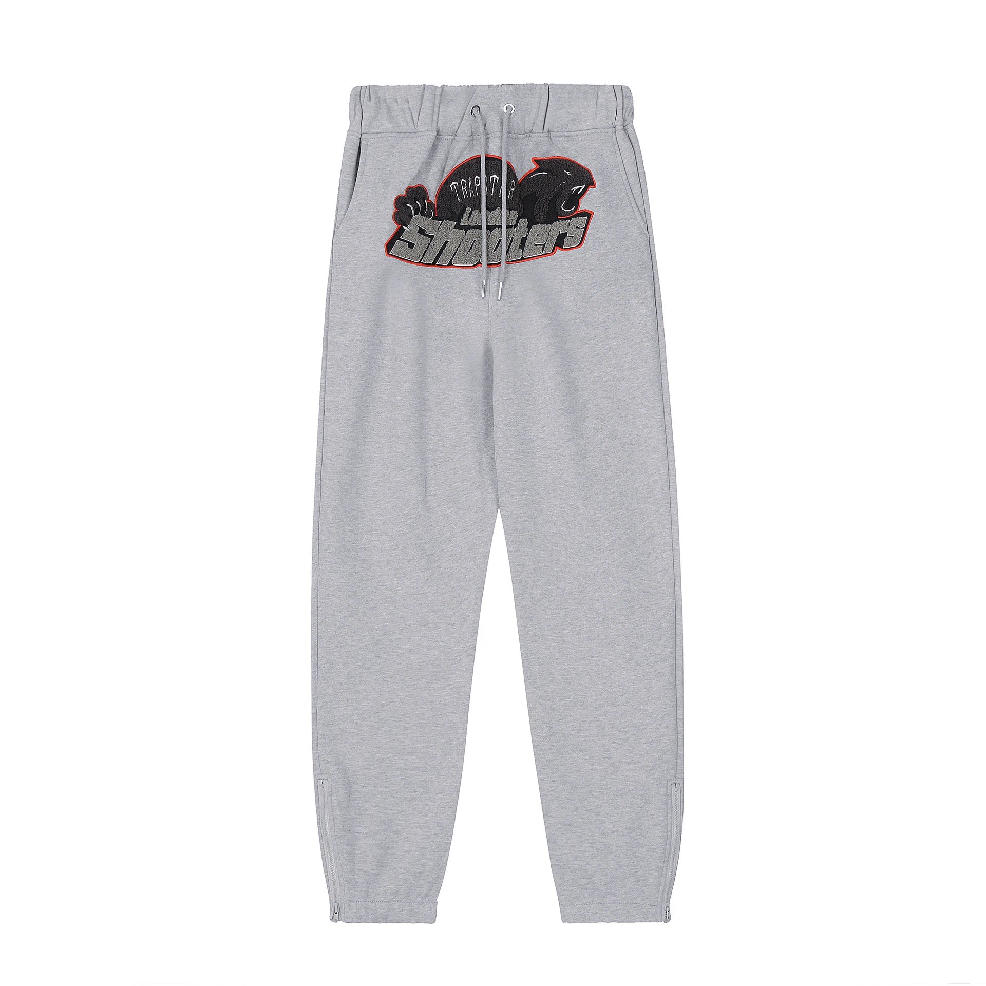 Trapstar Shooters Sweatpants Grey Red Black