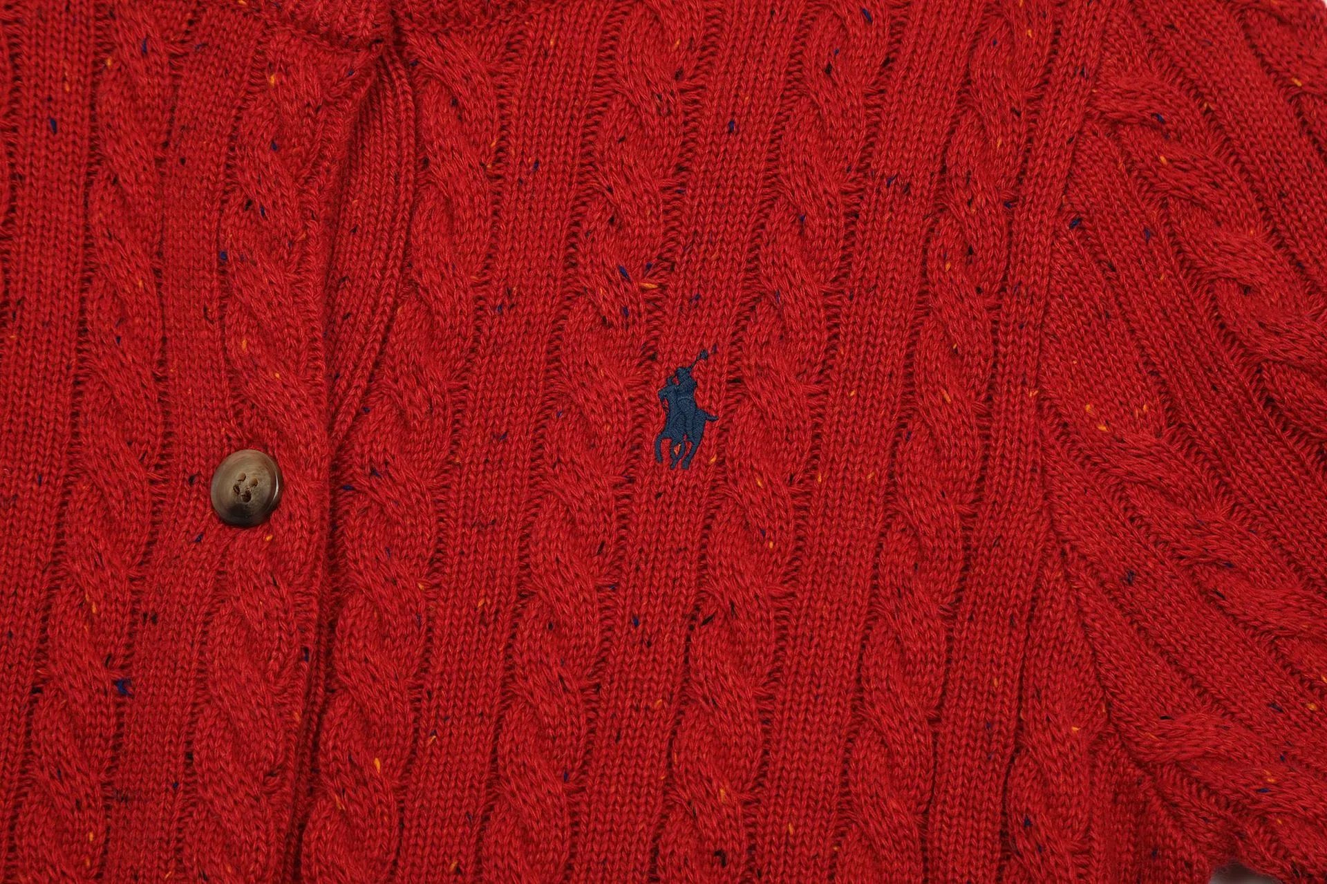 Polo Ralph Lauren Cable Knit Cardigan Light Blue - 15