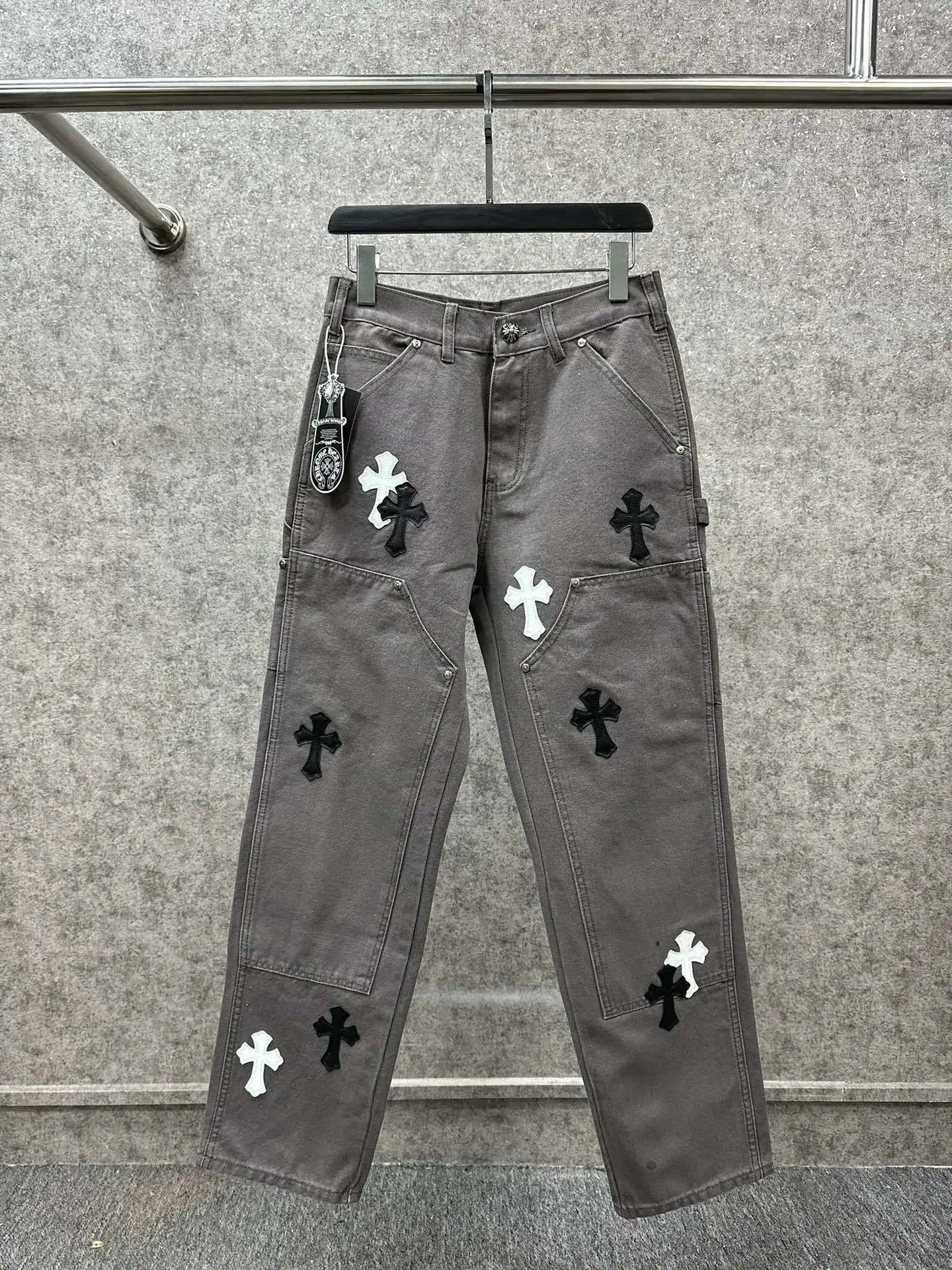 Logging pants gray