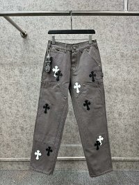 Gray logging pants