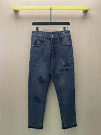 Black pants, black leather
