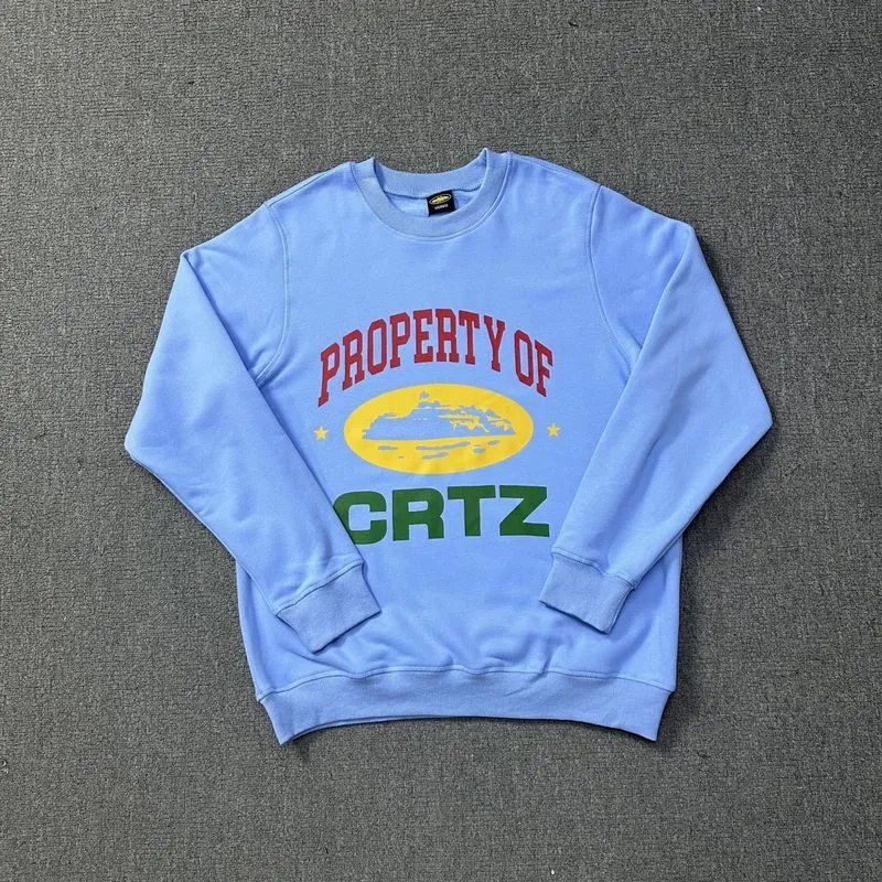 Cortez Rules The World White Graphic Hoodie - 48