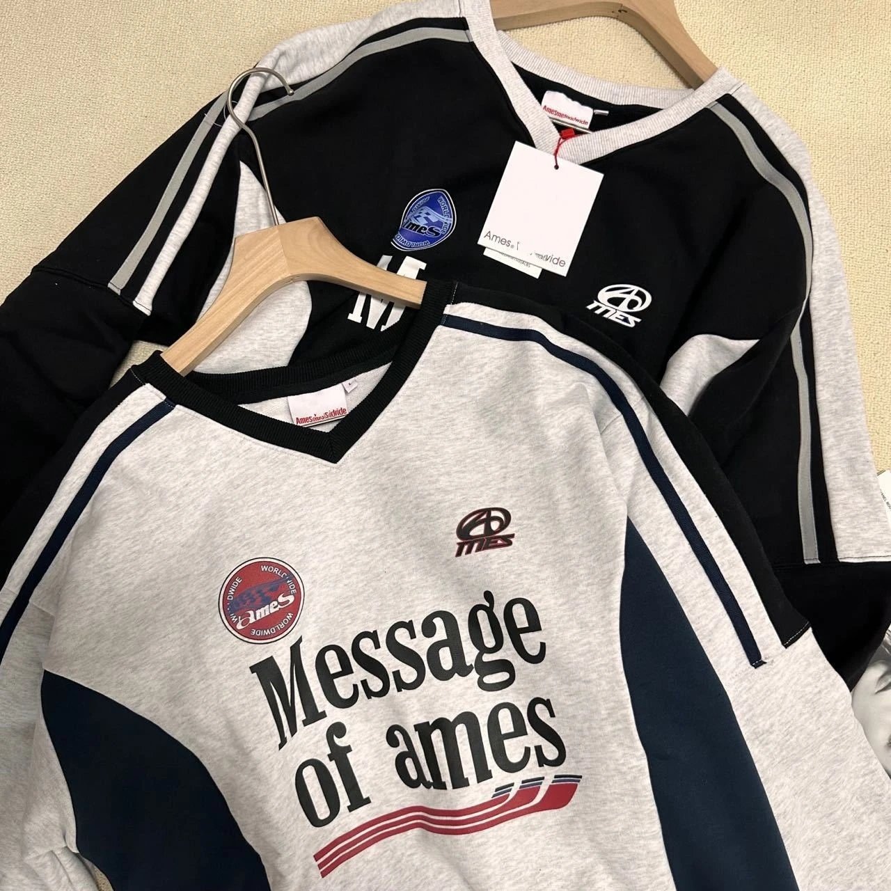 Ames x Adidas Message of Ames Black / Gray Hoodie - 17