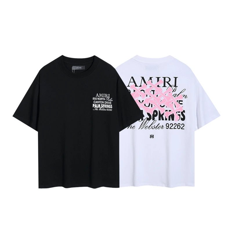 Amiri Bold Logo Black T-Shirt - 30