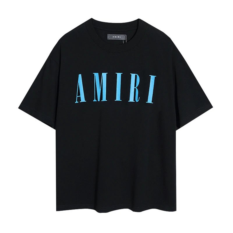Amiri Core Logo Tee Black Blue
