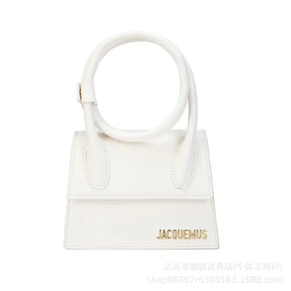 Jacquemus Le Chiquito White Leather Handbag - 1