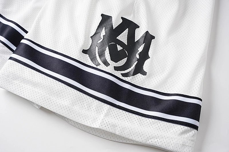Amiri Mesh Football Jersey White - 15