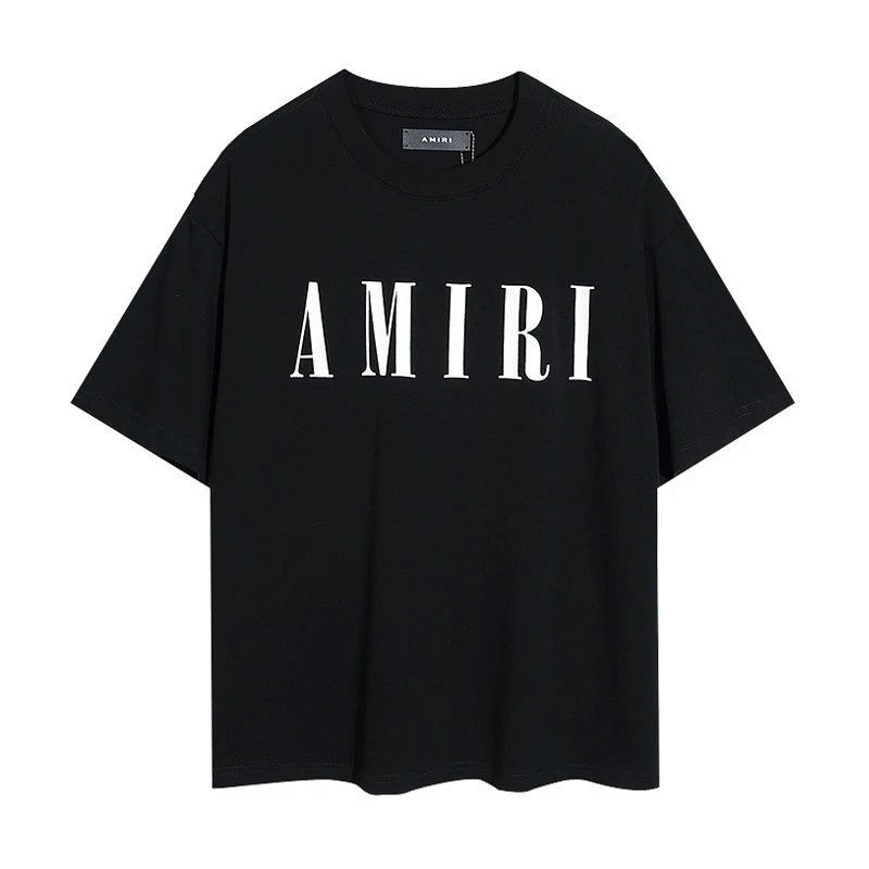 Amiri Core Logo Tee Black White
