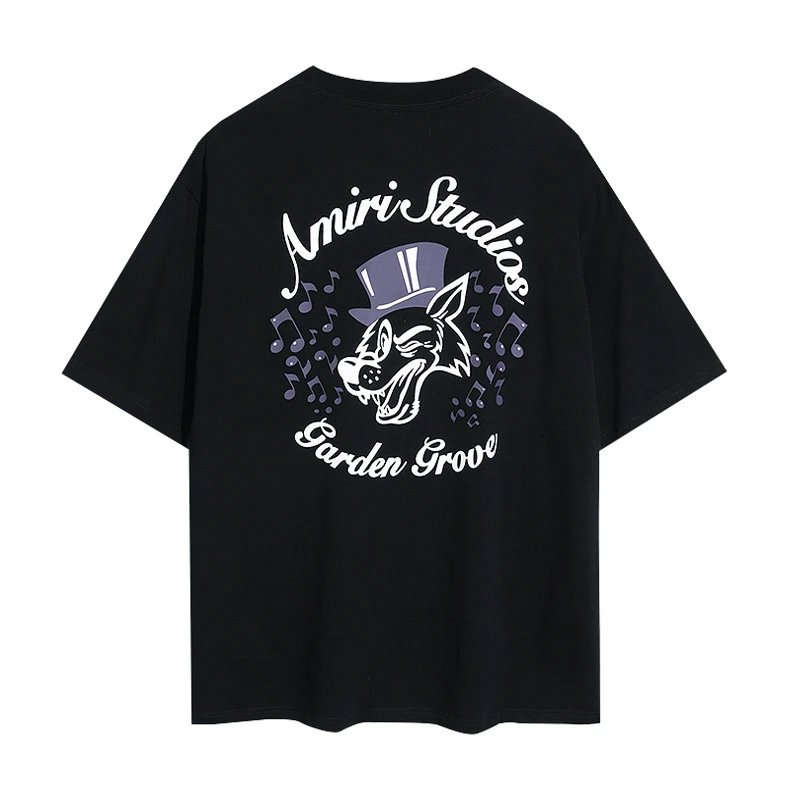 Amiri Bold Logo Black T-Shirt - 47