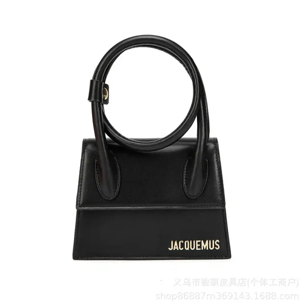 Jacquemus Le Chiquito Black Leather Handbag - 1