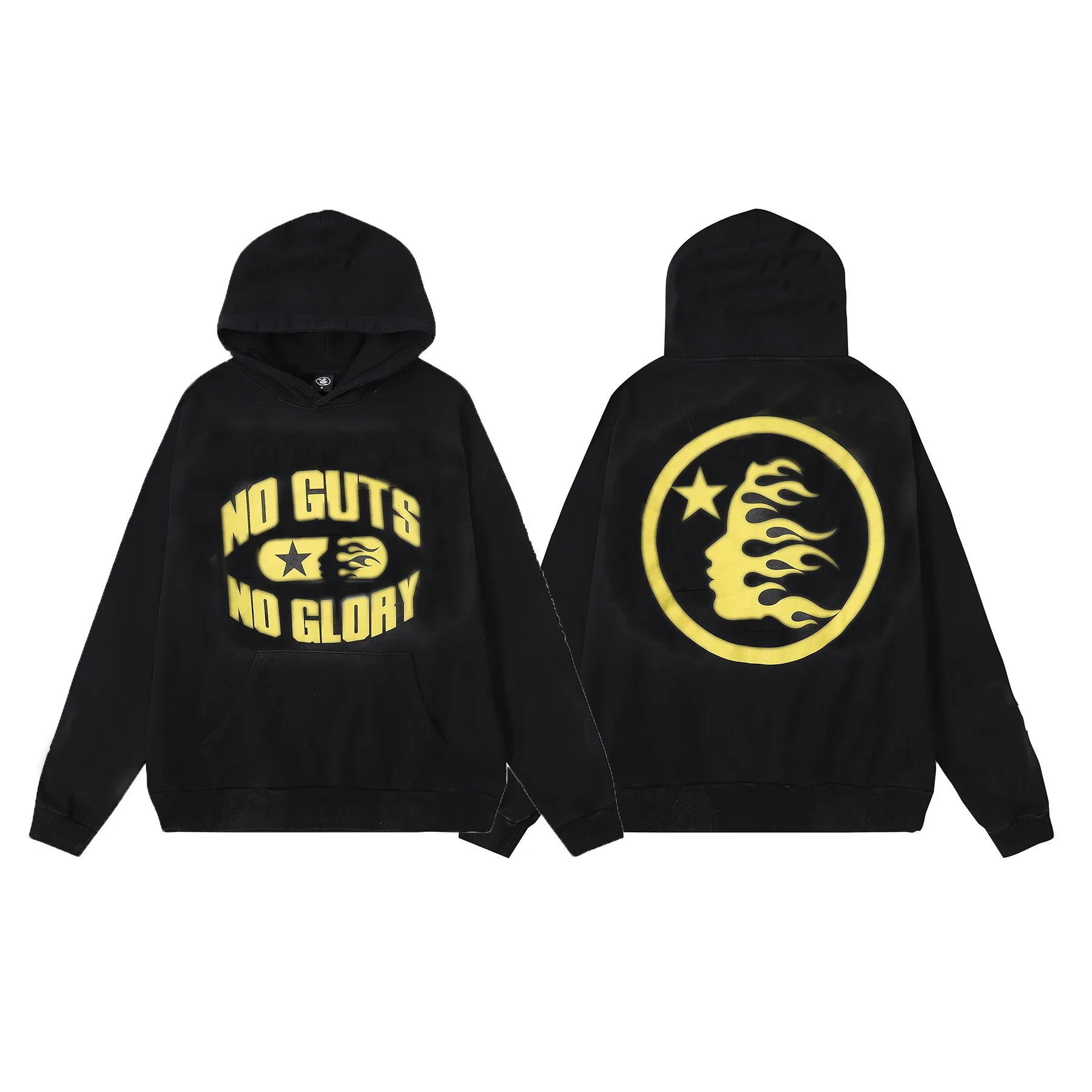 Hellstar Flame Portrait Hoodie