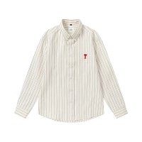 Apricot striped [828 long-sleeve style]