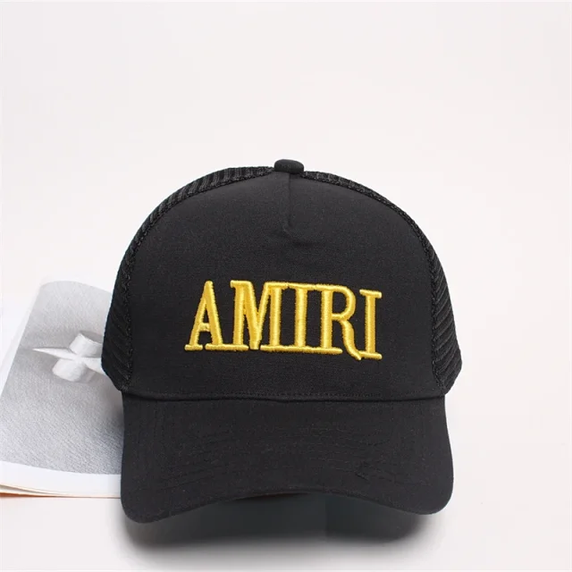 AMIRI Hats Mesh trucker cap with embroidered logo product detail image 15