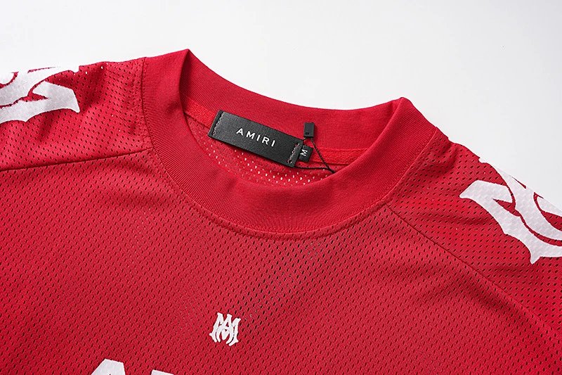 Amiri Mesh Football Jersey White - 21