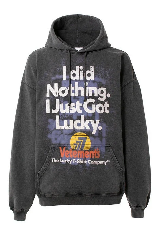 Vetements Hoodies & Sweatshirts Graphic Print Pullover Hoodie product detail image 25