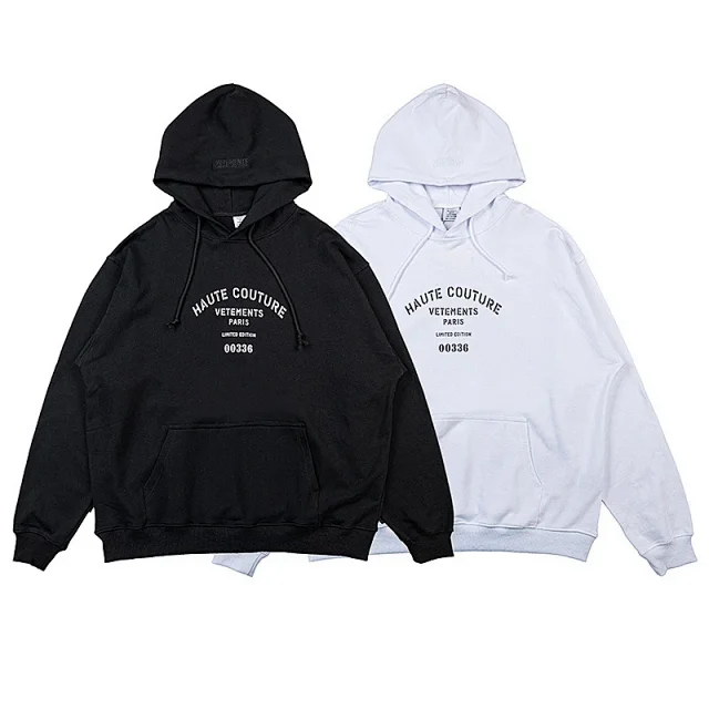 Vetements Hoodies & Sweatshirts Graphic Print Pullover Hoodie product detail image 87