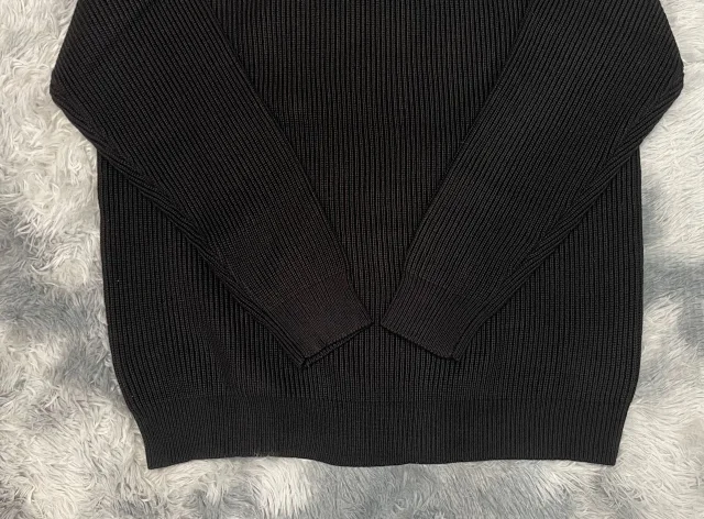 Maison Margiela Knitwear Ribbed Crewneck Knit Sweater product detail image 17