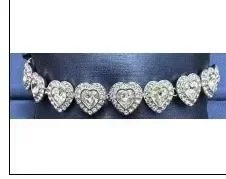 Swarovski Ariana Grande x Swarovski Bracelet Rhodium Plated Crystal White - Kornelek