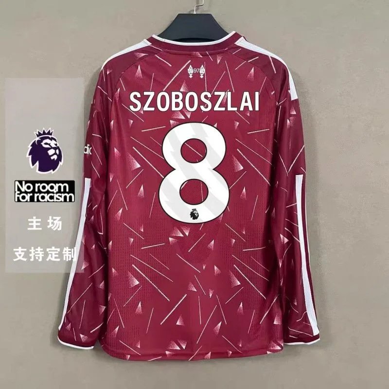 adidas x Liverpool FC 2026/27 Long Sleeve Home Jersey Red - Kornelek