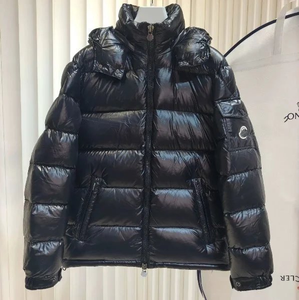 Moncler Maya Puffer Jacket Down Black - perszing