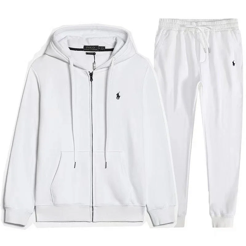 Hoodie Set White-Black Label