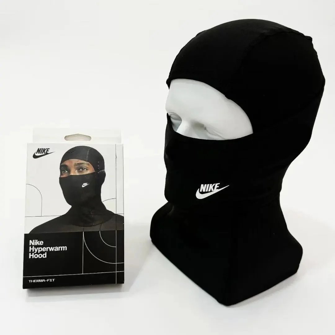 Nike Letter Print Black Face Mask